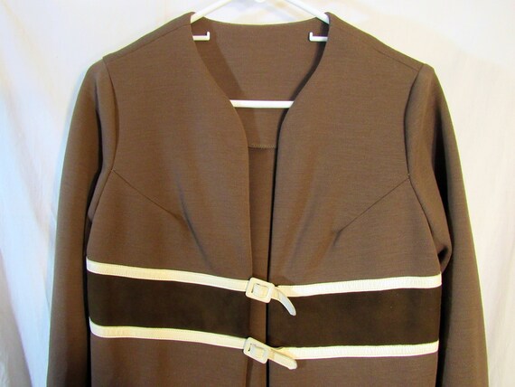 Unknown Maker Women's Polyester and suede dress s… - image 3