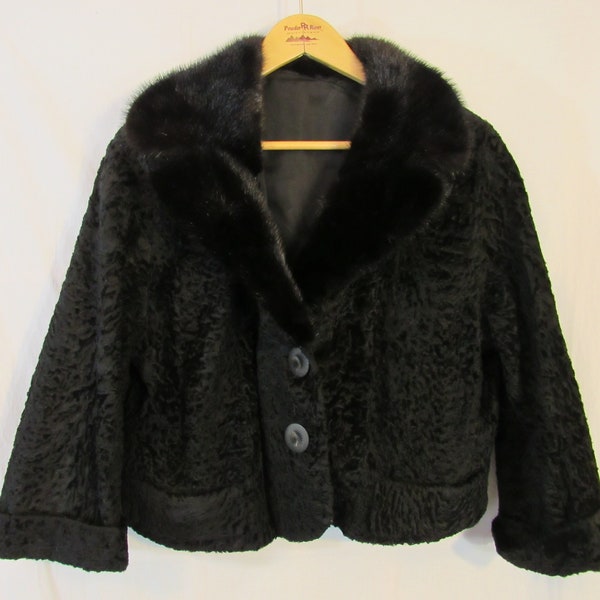 Vintage Fur Jacket - Etsy