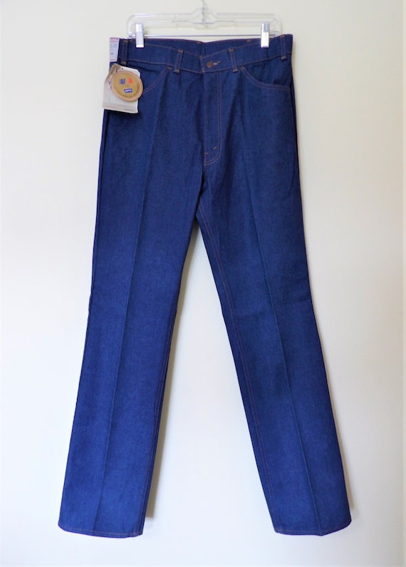 Vintage Deadstock With Tags Levi's 547 1984 Oympics Orange Tab