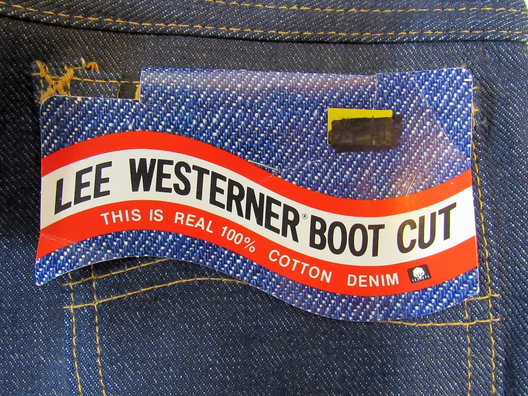 Vintage NWT Early 80s Deadstock Lee Riders Men's Westerner Boot Cut ...
