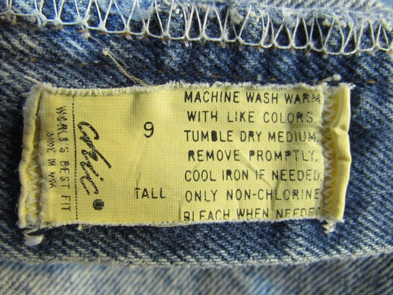 Vintage 1980s CHIC jeans "best fit in the world" … - image 4