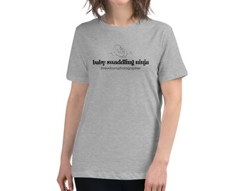 Baby Swaddling Ninja T-shirt | Newborn Photographer t-shirt | For Baby Photographers