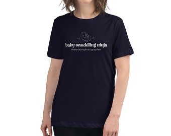 Baby Swaddling Ninja T-shirt | Newborn Photographer t-shirt | For Baby Photographers