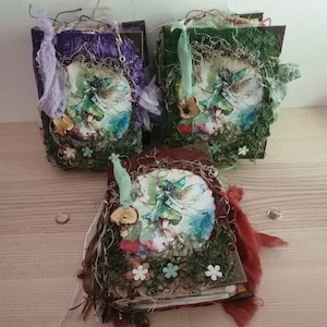 FAIRY Junk Journal MAXI- diary, scrapbook - all handmade with natural products!