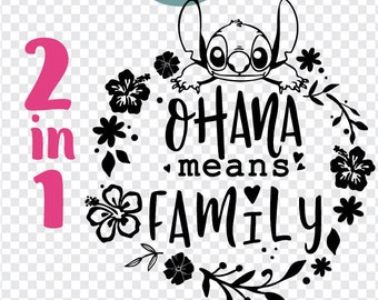 Download Ohana Means Family Svg Etsy