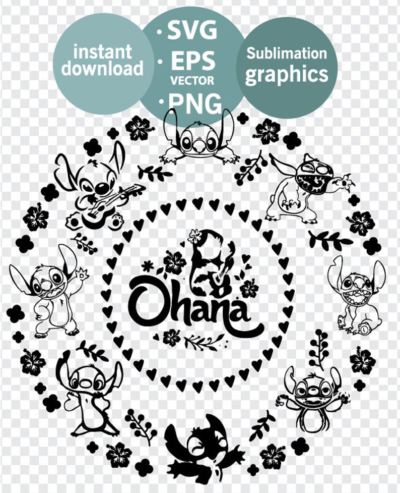 Download Lilo Stitch Ohana Svg Shefalitayal