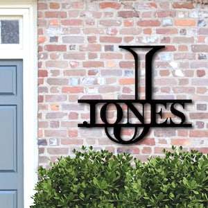 Custom Metal Name Sign | Personalized Metal Sign | Metal Signs Personalized | Outdoor Signs | Family Name Sign Metal, Last name Metal Sign