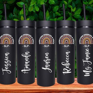 Speech Language Pathologist Gift, SLP Gift, SLP Tumbler, Speech Therapist Gift, Speech Therapy Cup, Speech Graduation Gift Personalized Gift