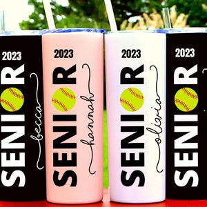Softball Senior Gift, Softball Gifts for Seniors, Senior Softball Gift, Softball Senior Night Gifts, Softball Senior Cups Softball Gift Idea