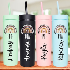 Occupational Therapy Gifts, Physical Therapist Graduation Gift, Physical Therapy Tumbler, OT Gifts, Physical Therapy Assistant, pta, ot, ota
