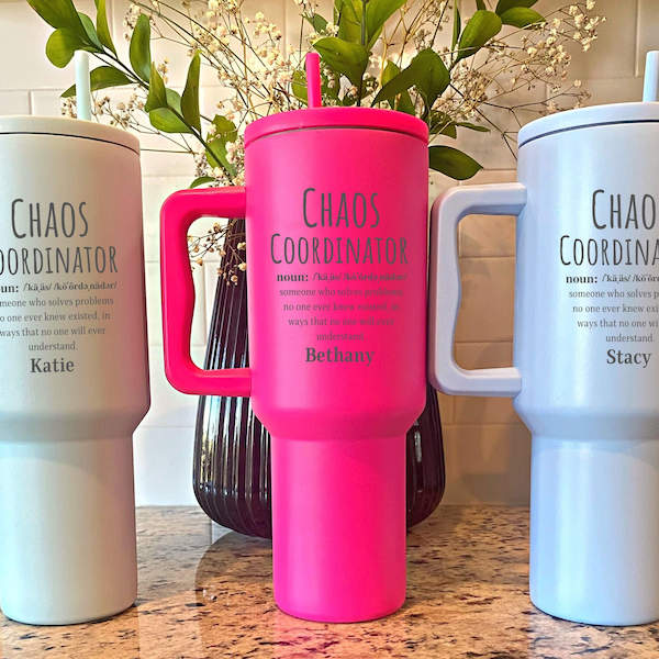 Chaos Coordinator Tumbler, Professional Chaos Coordinator Definition, Gif for Boss, Chaos, Chaos Coordinator Gifts, Funny Chaos Coordinator