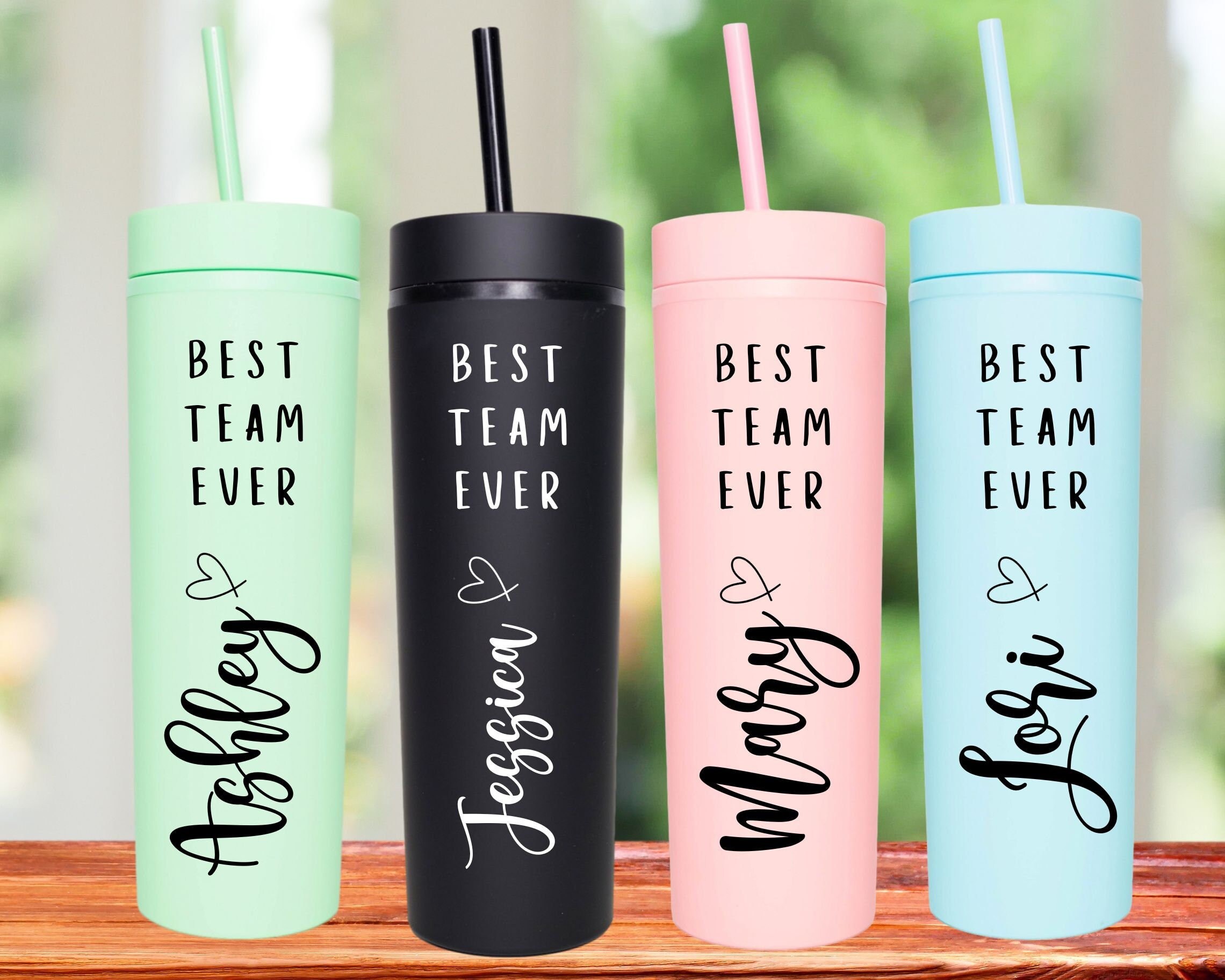 Team Make-up-Tasche Mit Spruch - Wertschätzungsgeschenk Für Mitarbeiter, Kollegen & Frauen