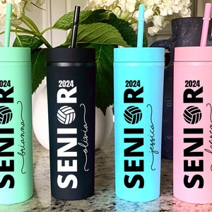 Volleyball Gifts for Senior, Volleyball Senior Night Gifts, Volleyball Tumbler, Senior Volleyball Gifts, Personalized Volleyball Gifts