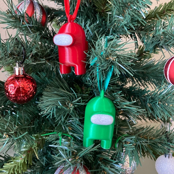 Among Us Christmas Ornaments Etsy