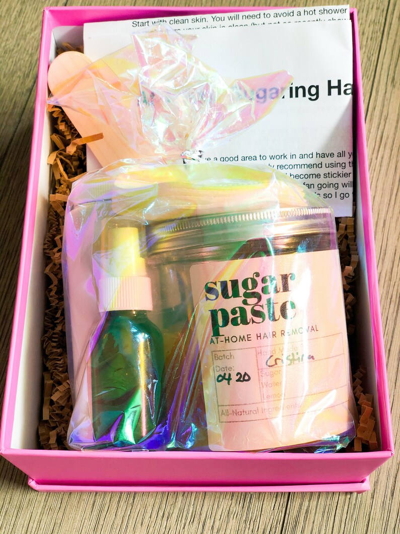 AllNatural Sugaring Paste Hair Removal AtHome Hair Removal Etsy
