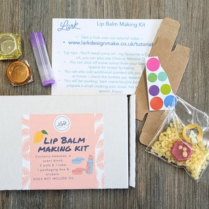 Quick and Easy Lip balm Making Mini Kit | DIY Crafts | Suitable for Kids