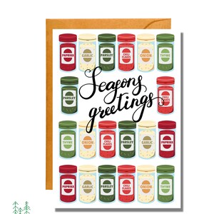 Seasons Greetings | Pun Card | Christmas Card | Funny Christmas | XM27