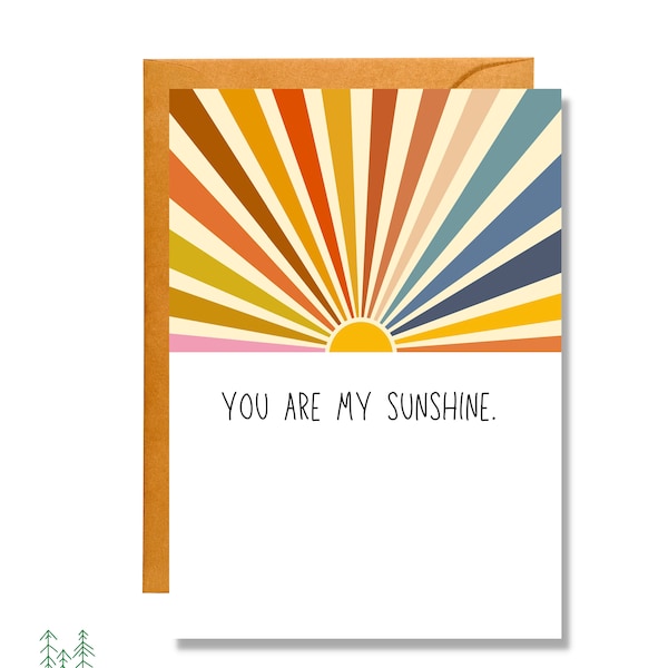 You Are My Sunshine | Just Because Card | JB25