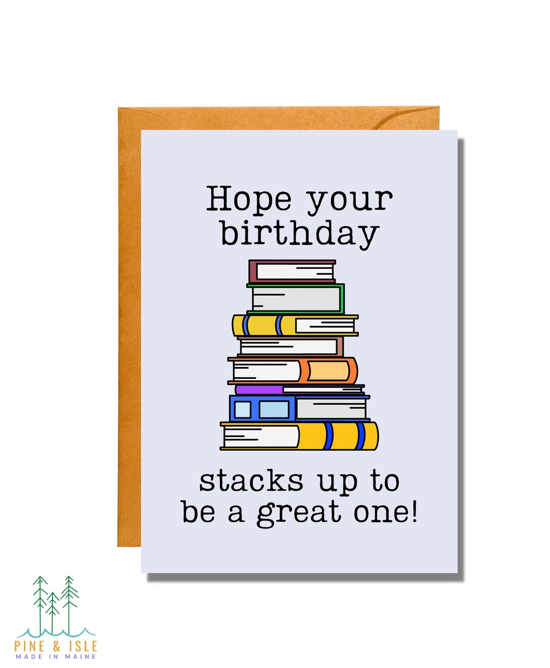Hope Your Birthday Stacks up | Birthday Card | BD54 - Etsy