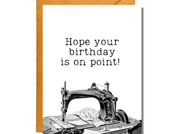 Hope Your Birthday is On Point | Birthday Card | Pun Card | BD8
