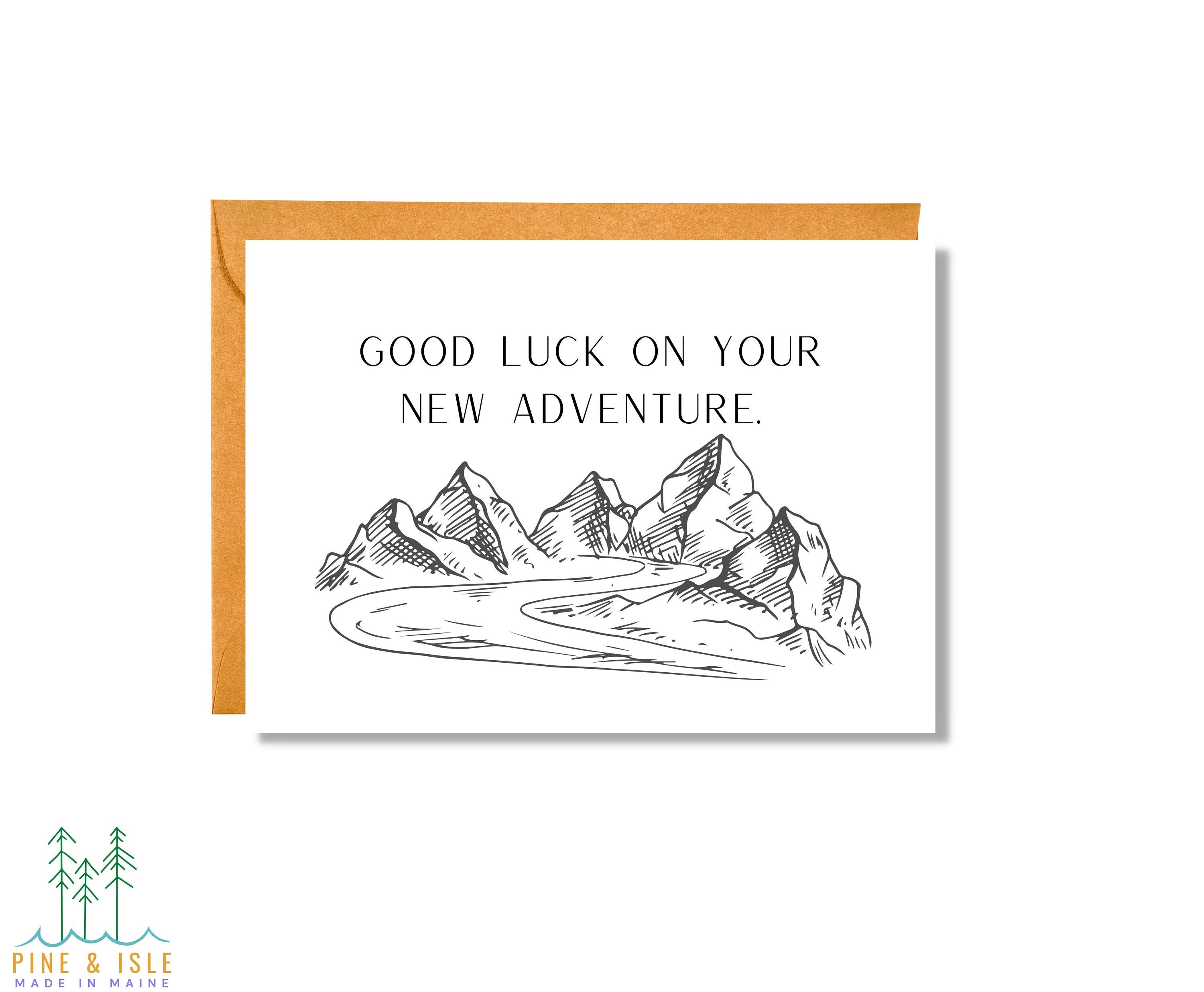 ふたり/Good Luck! Good Luck on Your New Adventure | Good Luck Card | Congratulations