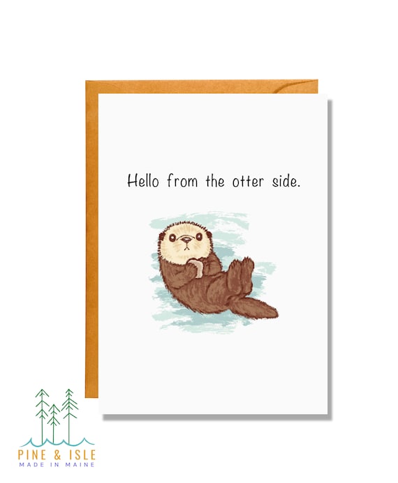 Handmade Wildlife Greetings Card - Sloth Love Handmade Wildlife Greetings Card - Sloth Love