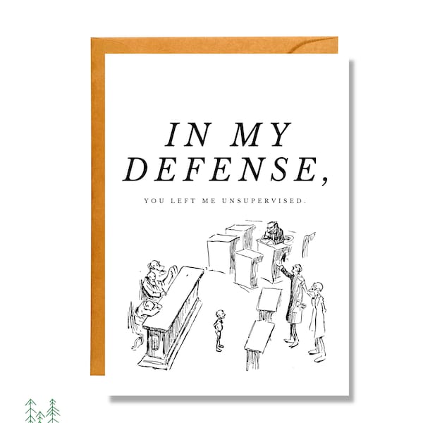 Funny Apology Card - Etsy