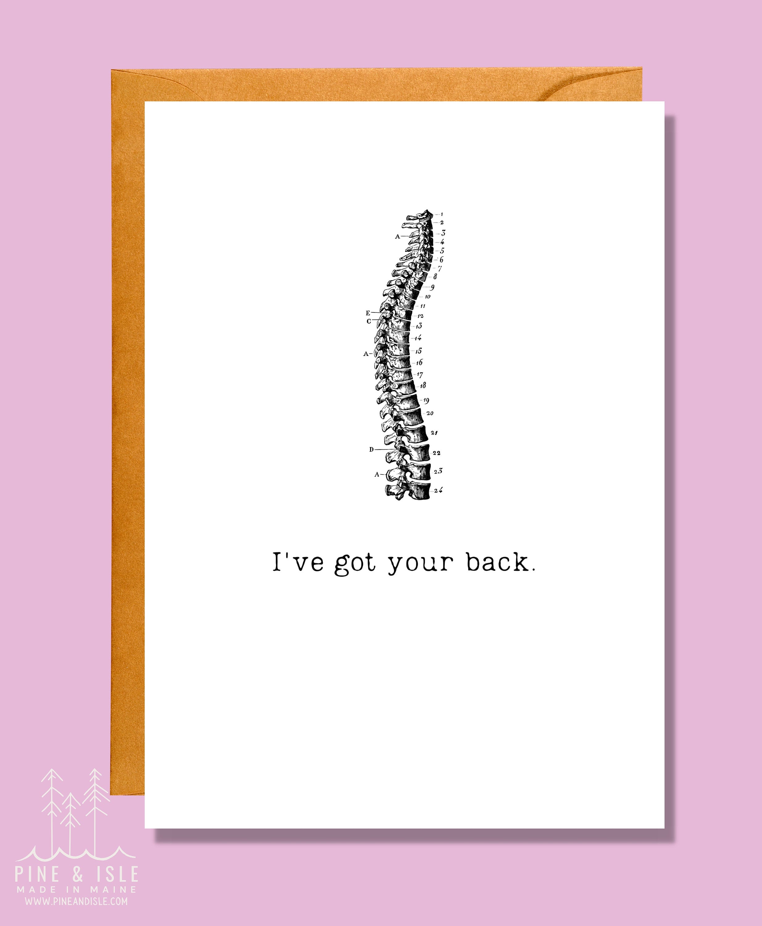 I've Got Your Back | Thinking of You Card | Friendship Card | FR18