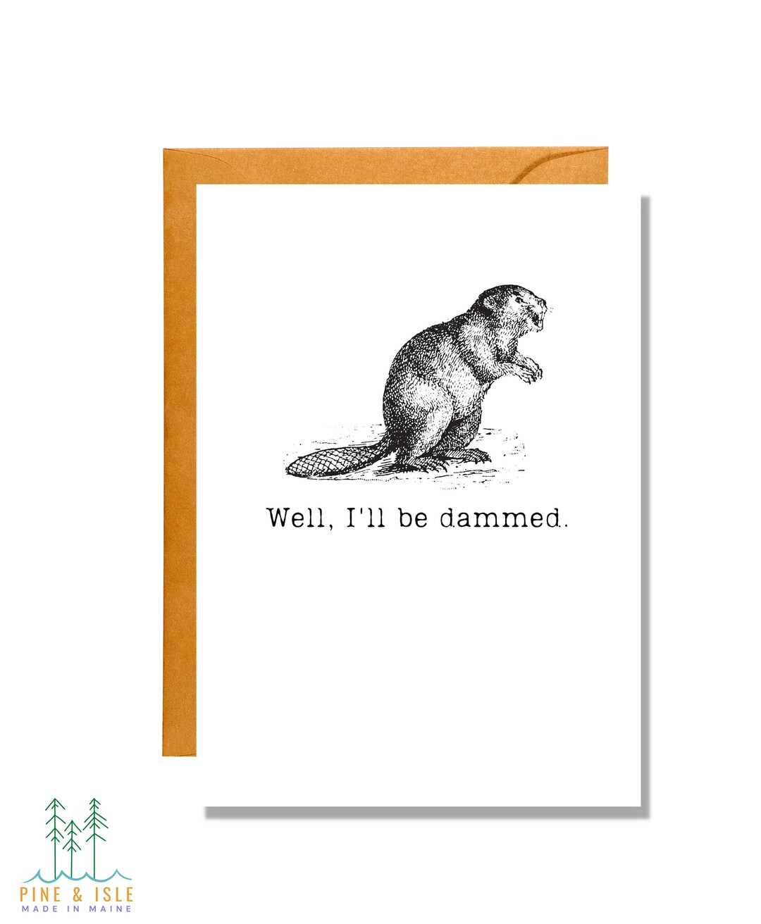 Well I ll Be Dammed Congratulations Card Pun Card CO20 Etsy