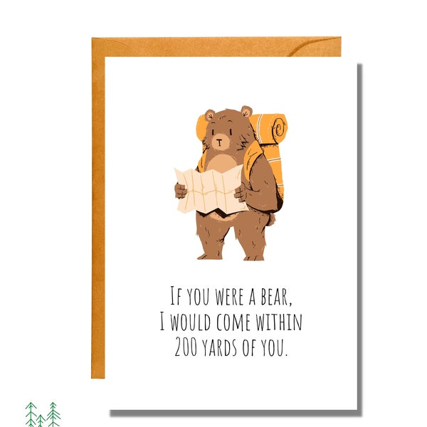 If You Were a Bear | Love Card | Funny Card | LV55