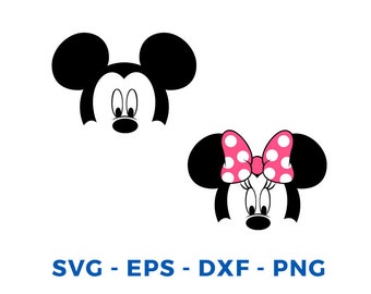 File Mickey Mouse Head And Ears Svg Wikimedia Commons