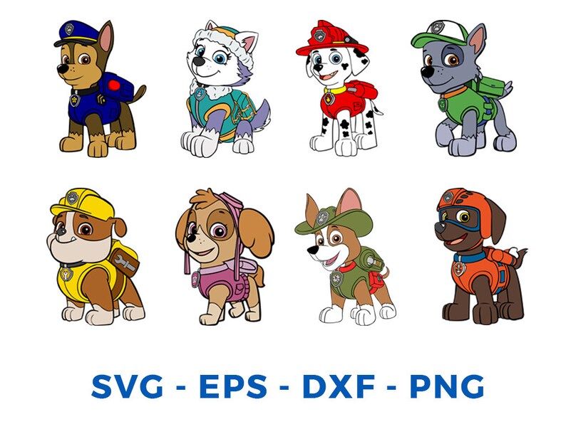 Free Free Paw Patrol Svg Cut File 542 SVG PNG EPS DXF File