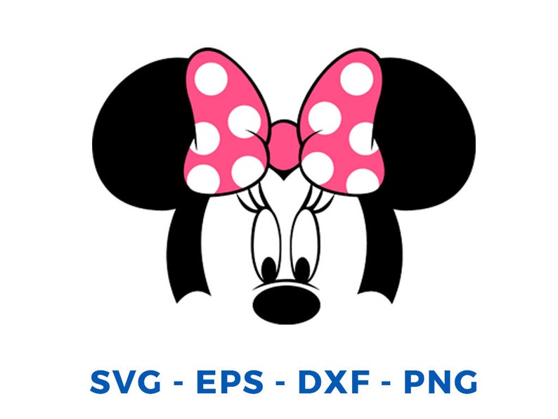 Download Mickey Minnie Mouse LAYERED Head Face SVG Png Vector Cut ...