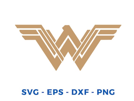 New Wonder Woman SVG file for cricut machines, cricut files, silhouette files, instant download, New Wonder Woman Logo