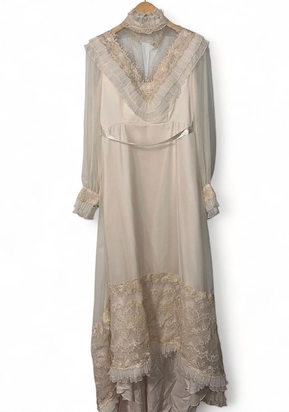Gunne Sax Wedding Dress - Jessica McClintock Lace Wed… - Gem