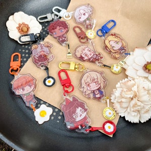 Into the Dungeon - Dungeon Meshi / Delicious in Dungeon Laios, Marcille, Chilchuck, Senshi, Izutsumi Double-Sided Acrylic Charms