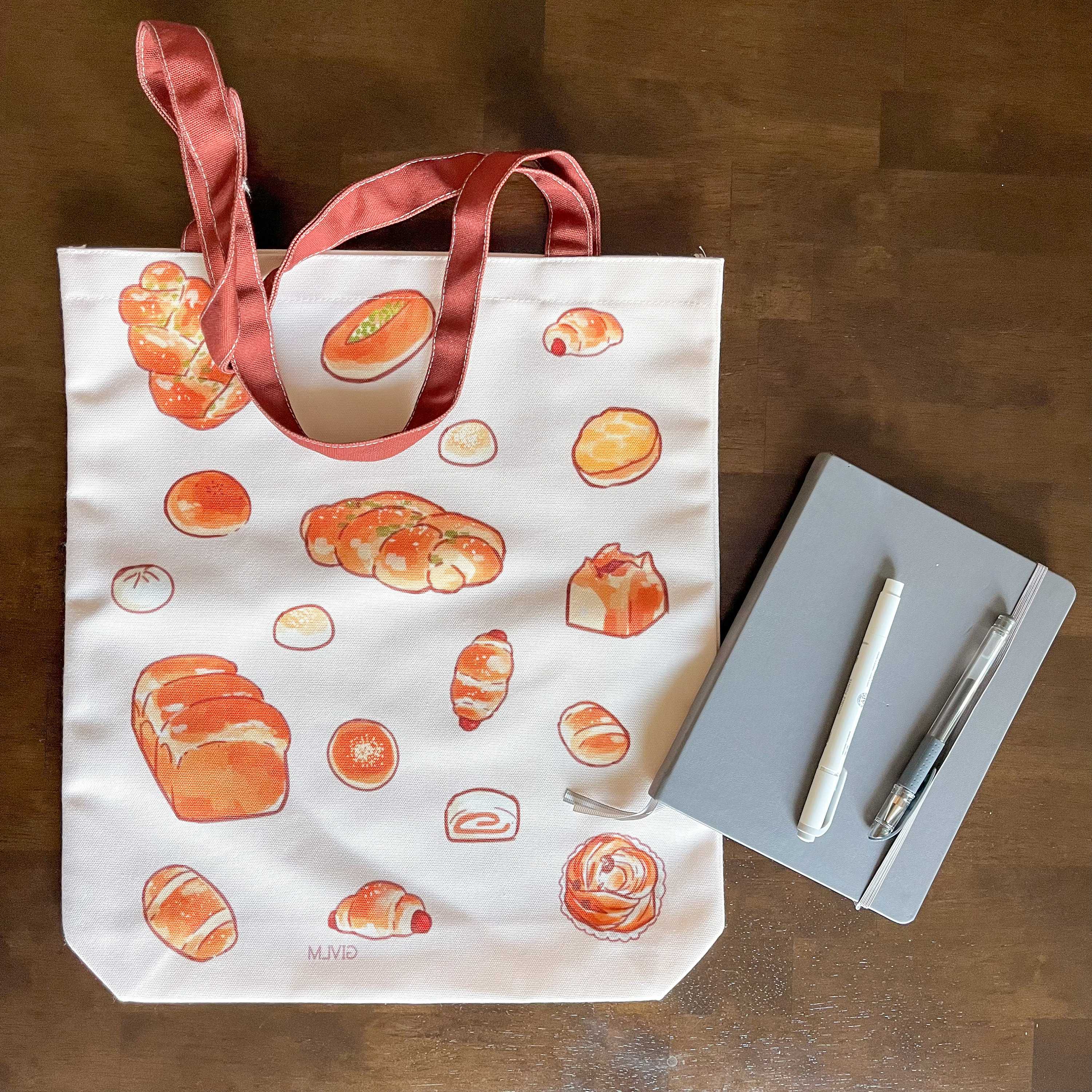 Asian Bakery Bwead Tote Bag - Etsy