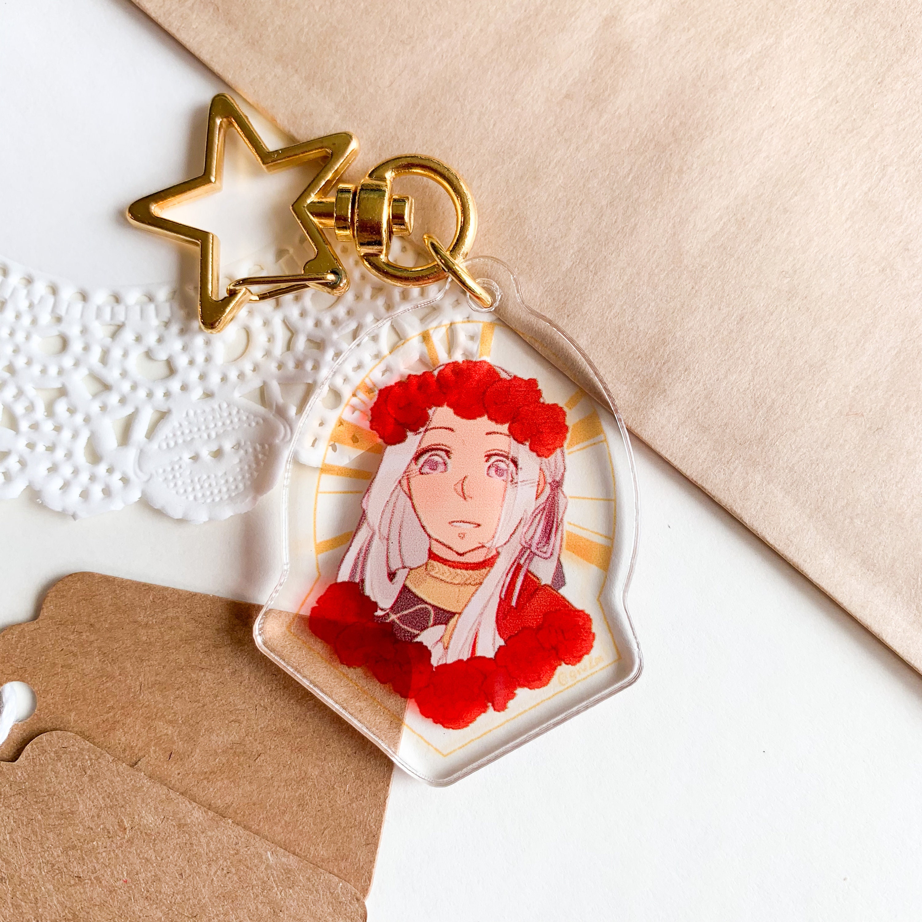 FE3H Flower Crown Charms - Dimitri Alexandre Blaiddyd Edelgard Von ...