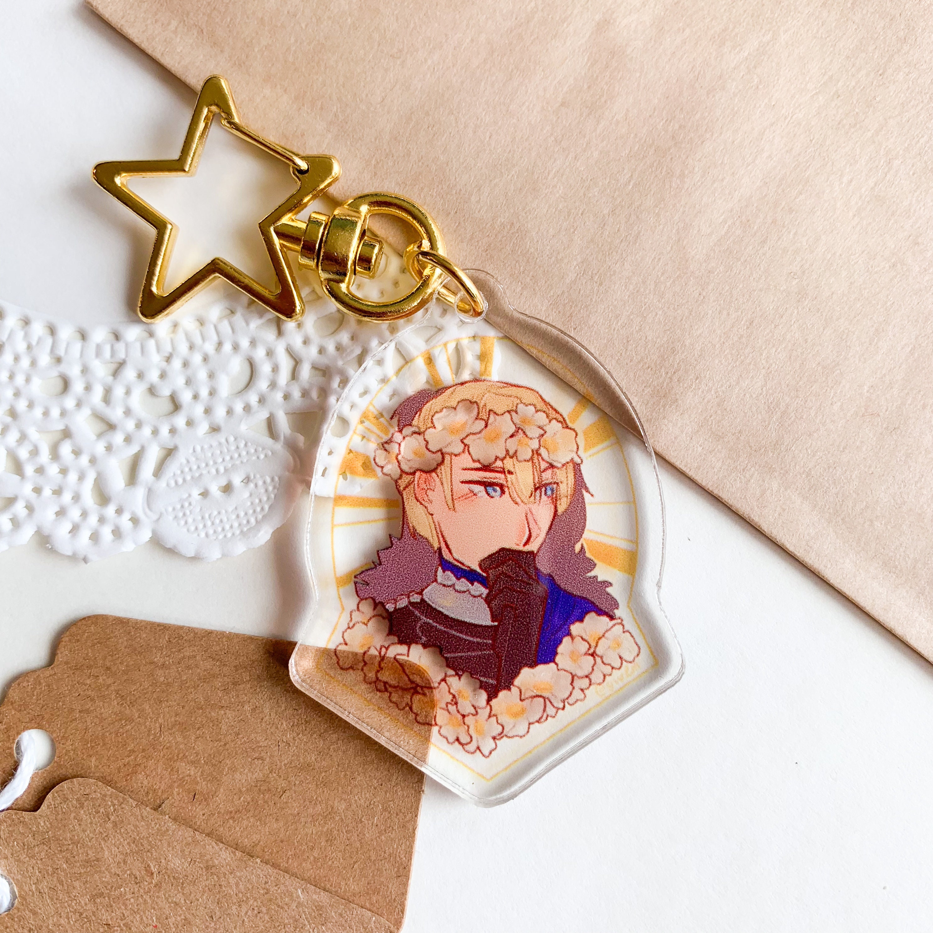 FE3H Flower Crown Charms - Dimitri Alexandre Blaiddyd Edelgard Von ...