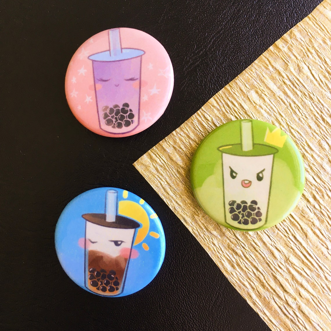 Bubble Tea Taro Milk Tea Jasmine Green Tea Black Tea Creama | Etsy