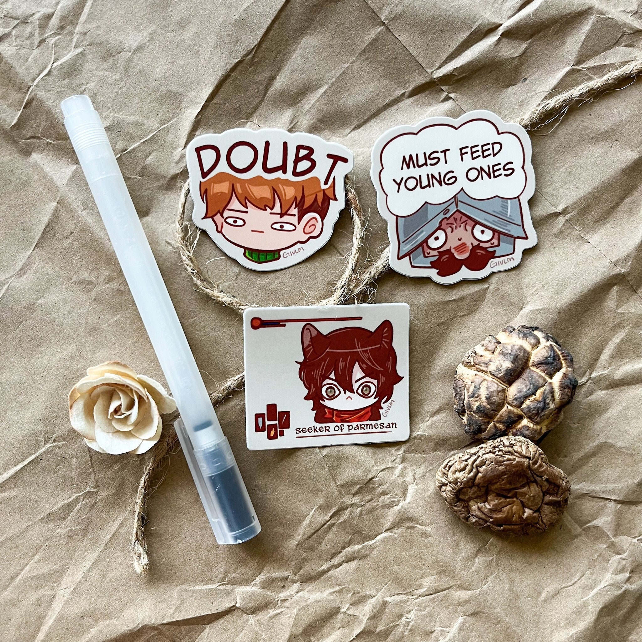 Dungeon Meshi - Themed Stickers - Etsy