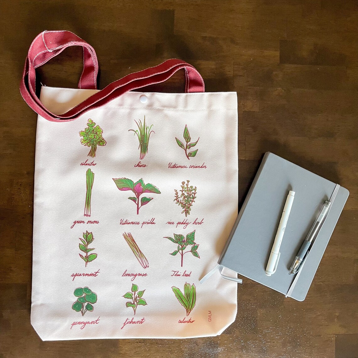 Herbs & Spices Heavyweight Blended Canvas Tote Bag - Etsy