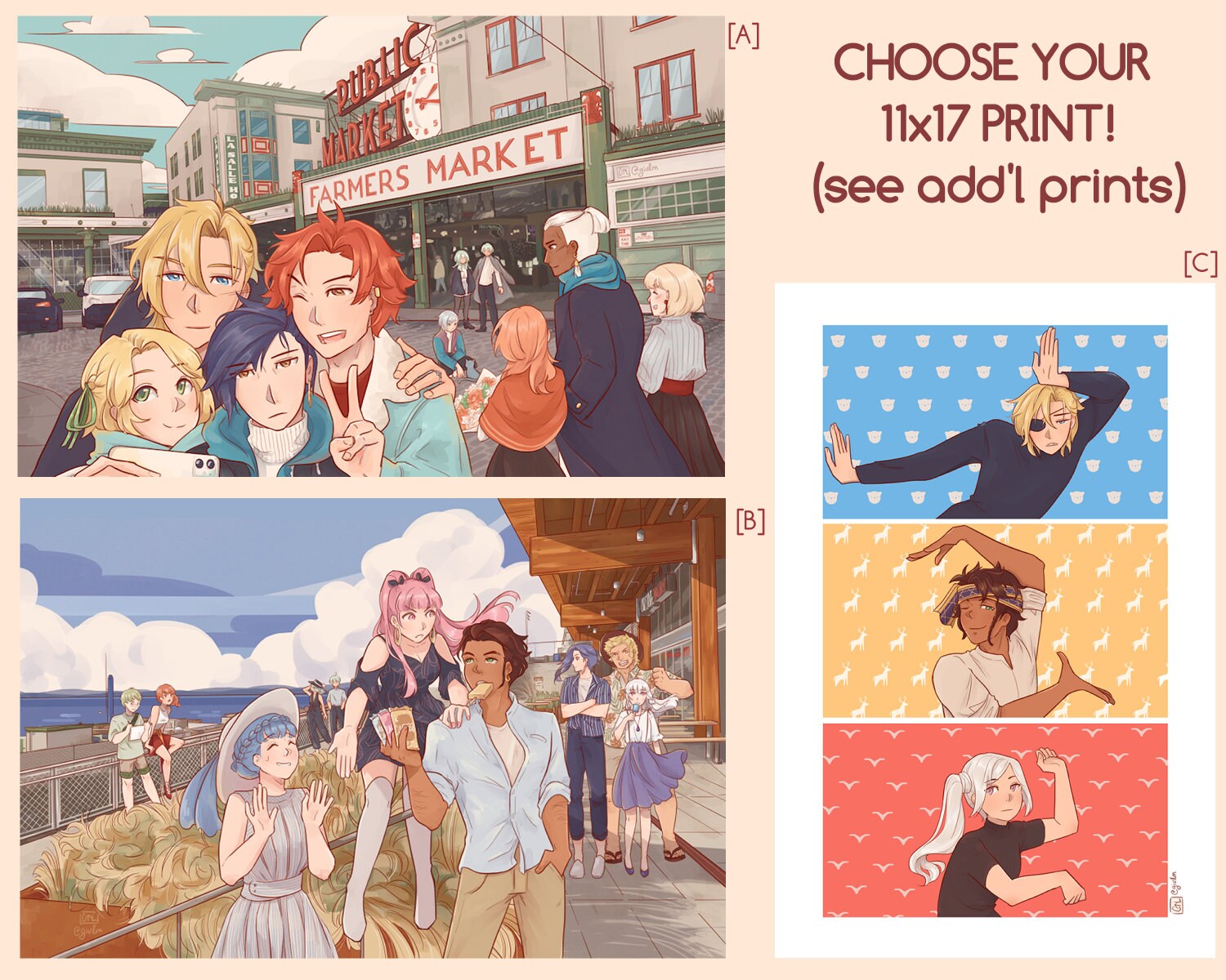 Fire Emblem-inspired Prints - Etsy