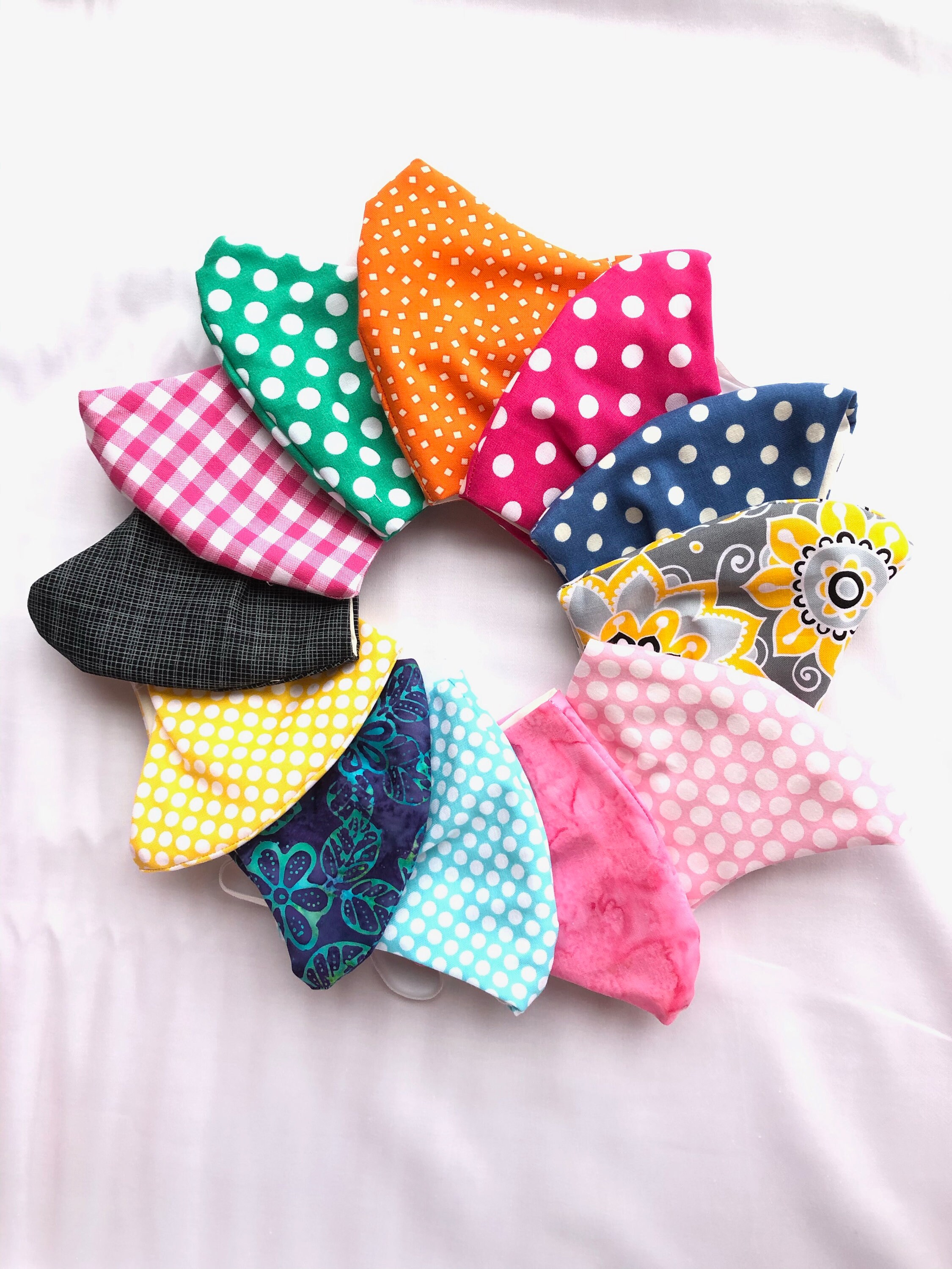 Masks Small AdultTeen Face masks / Cotton and washable masks Etsy