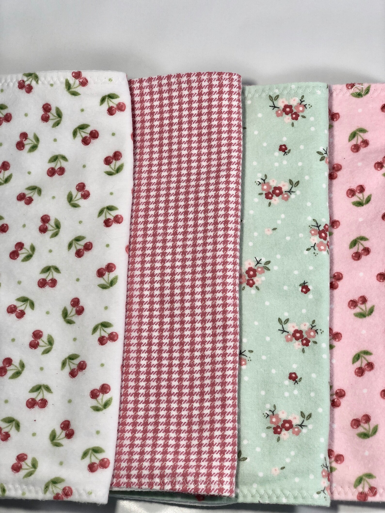 Burp Cloths Set of 4 Burp Rags Absorbent Burp Cloths Etsy Ireland