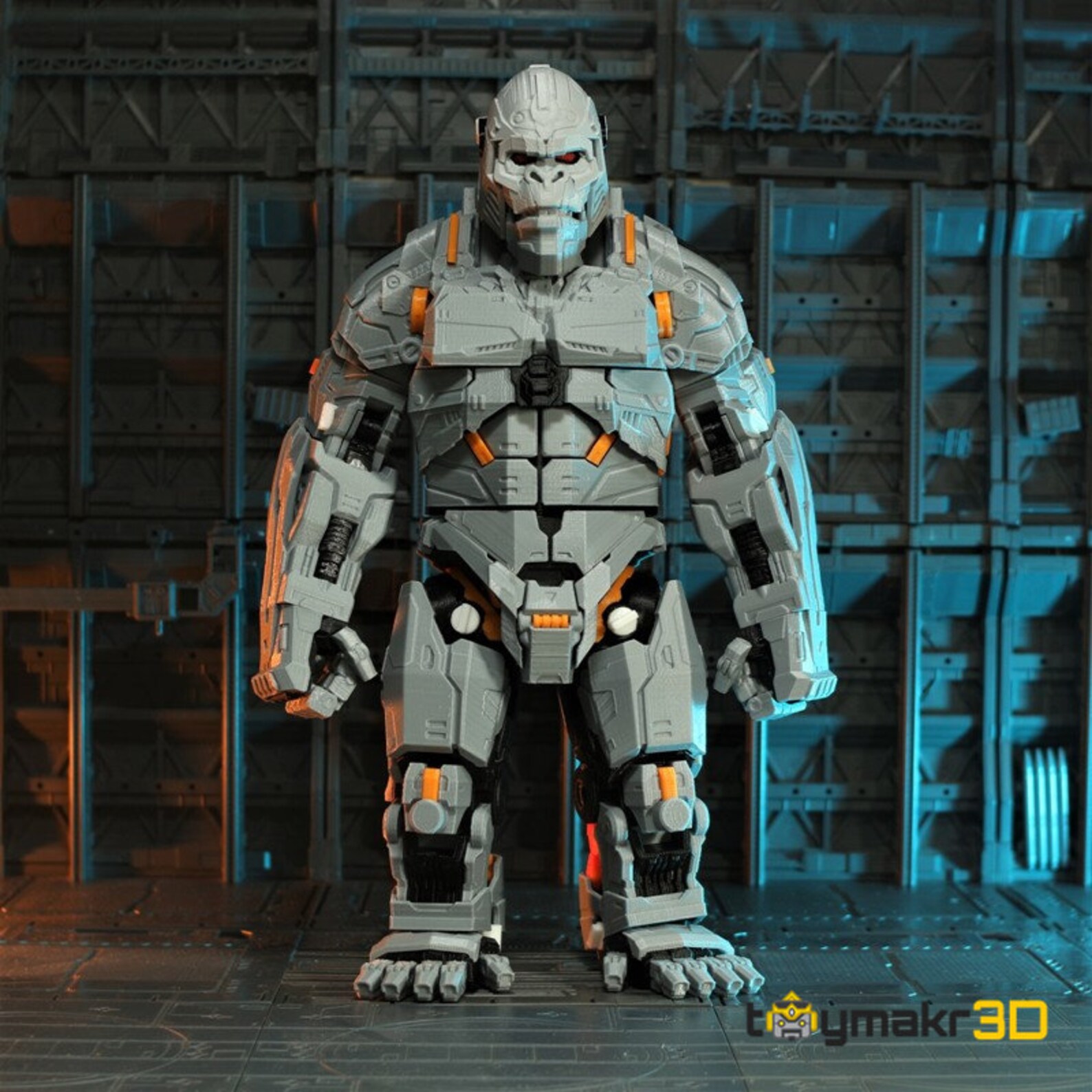 Mecha King Kong STL FILES Etsy