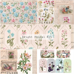 Kit floral lumineux | Journal indésirable imprimable