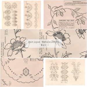 Kreuzstich Stickdatei | Junk-Journal zum Ausdrucken