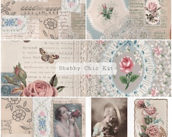 Shabby Chic Kit | Junk Journal Printable