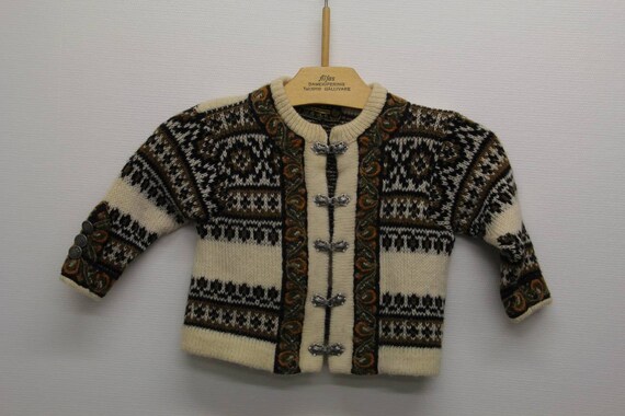Norwegian wool sweatshirt for kids